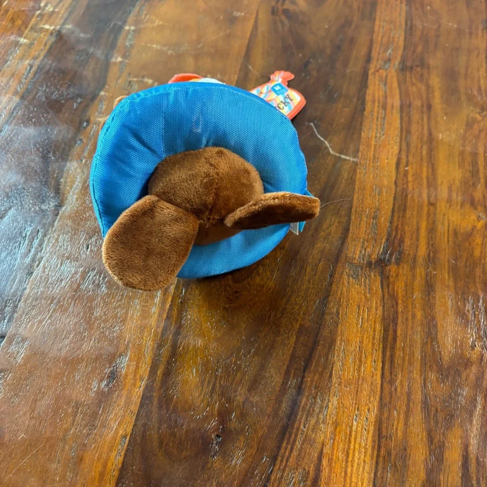Bark Lil Bucky Beaver Plush Squeaker Crinkle Dog Toy Camp Ittaboy Medium 210276